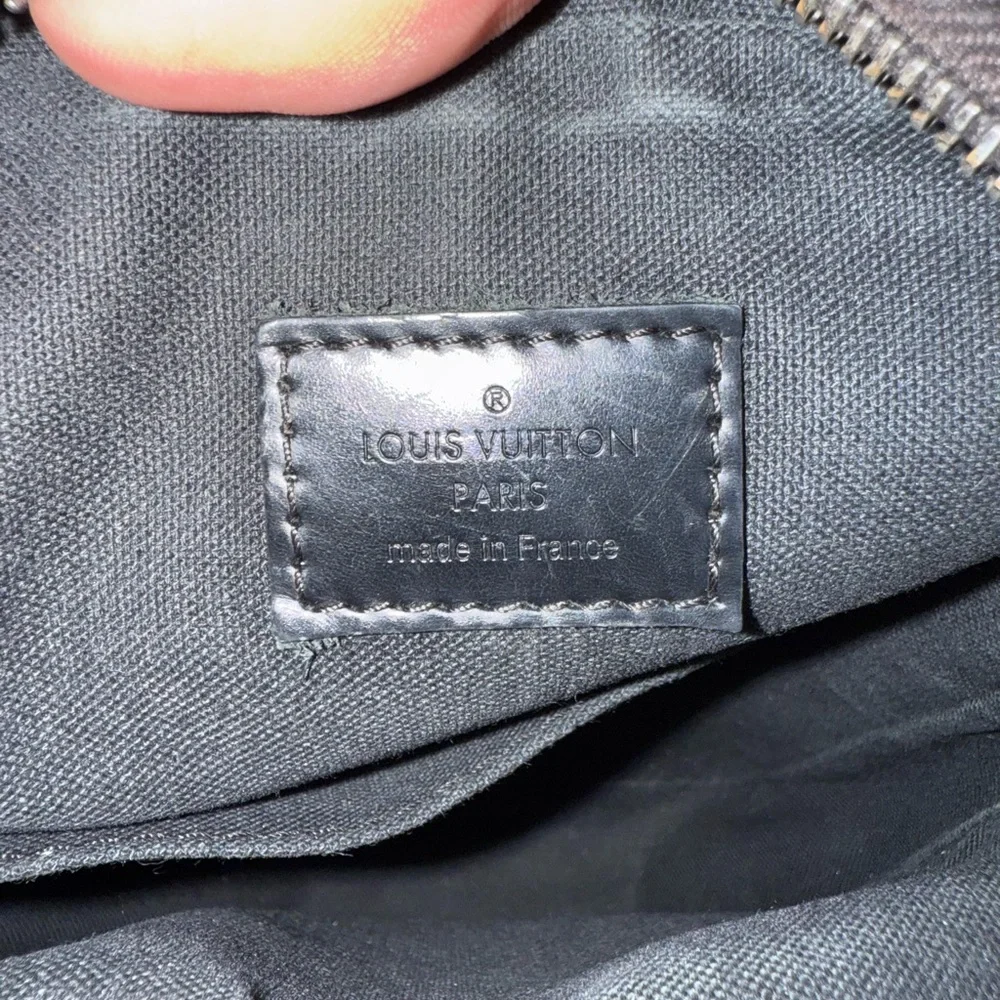 Black Checkered Crossbody Bag - Picture 12 of 16